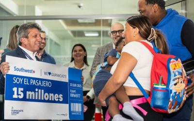 Celebrating a Milestone in Paradise: Guanacaste Airport Welcomes Its 15 Millionth Passenger