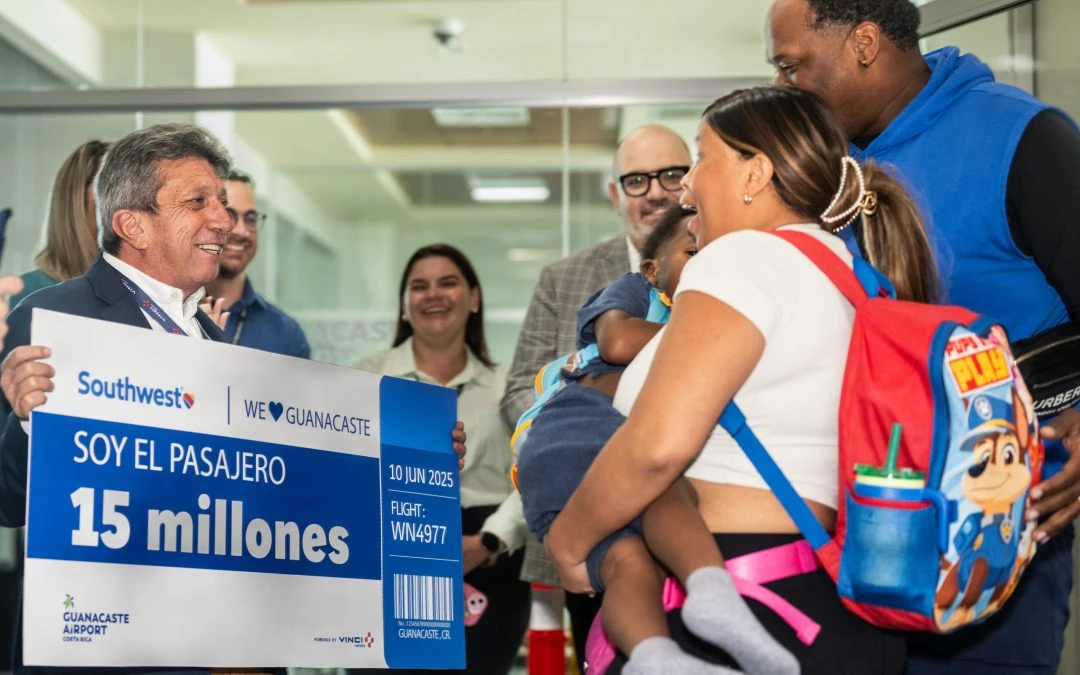 Celebrating a Milestone in Paradise: Guanacaste Airport Welcomes Its 15 Millionth Passenger
